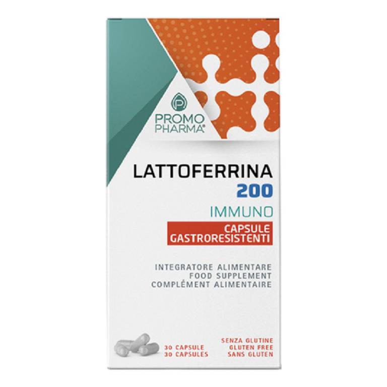 Promopharma lattoferrina 200 immuno 30 capsule