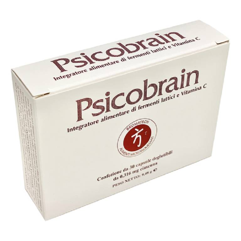 Psicobrain 30 capsule con escolzia, fermenti lattici e vit C