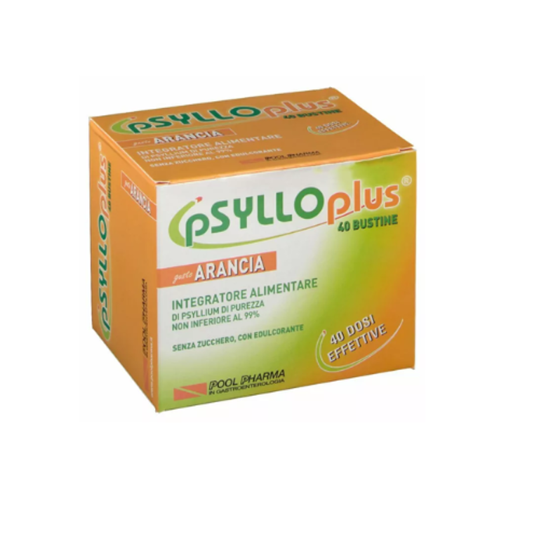 Psyllo plus arancia 40 bustine