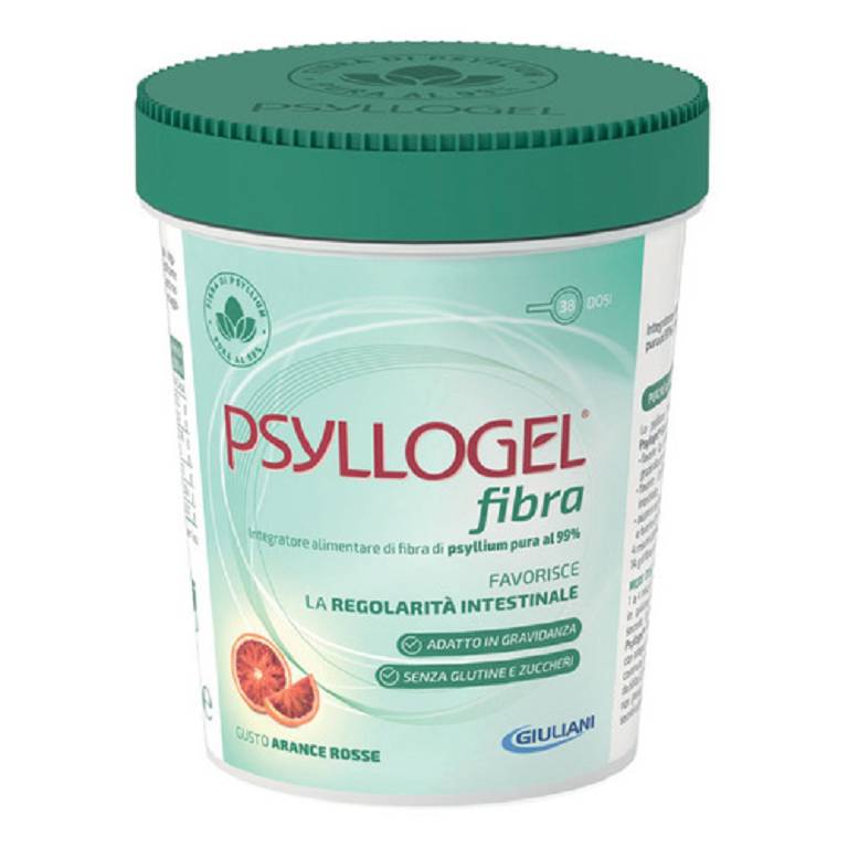 Psyllogel fibra arancia rossa vaso