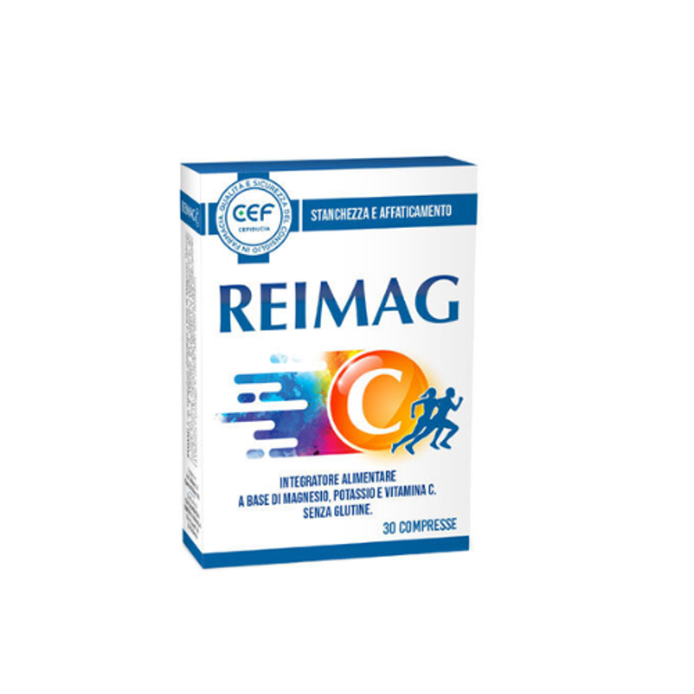 Reimag magnesio potassio e vitamina C 30 compresse