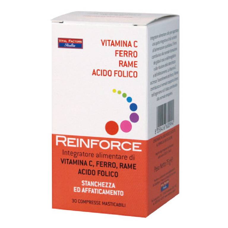 REINFORCE FE+RAME+VIT C 30CPR