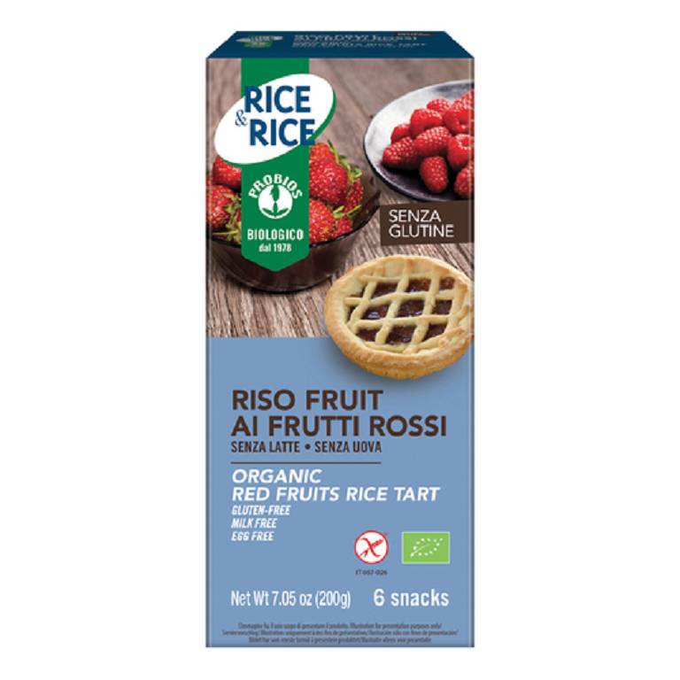 R&R RISO FRUIT FRU ROSSI 6X33G