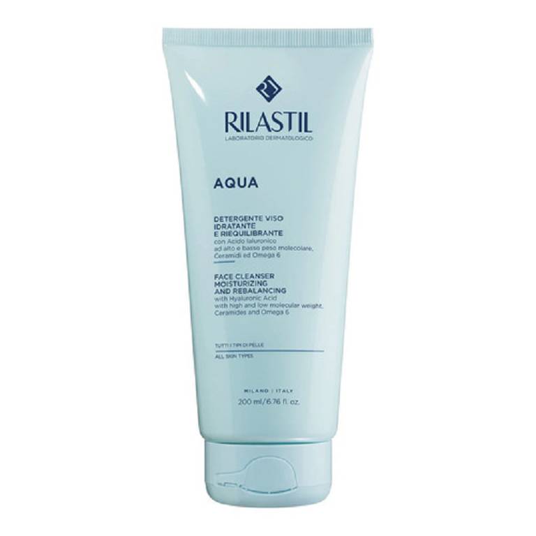 Rilastil aqua detergente viso 200ml