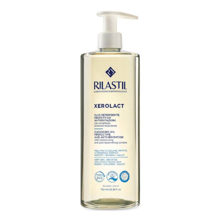Rilastil xerolact olio detergente protettivo antirritazioni 750ml
