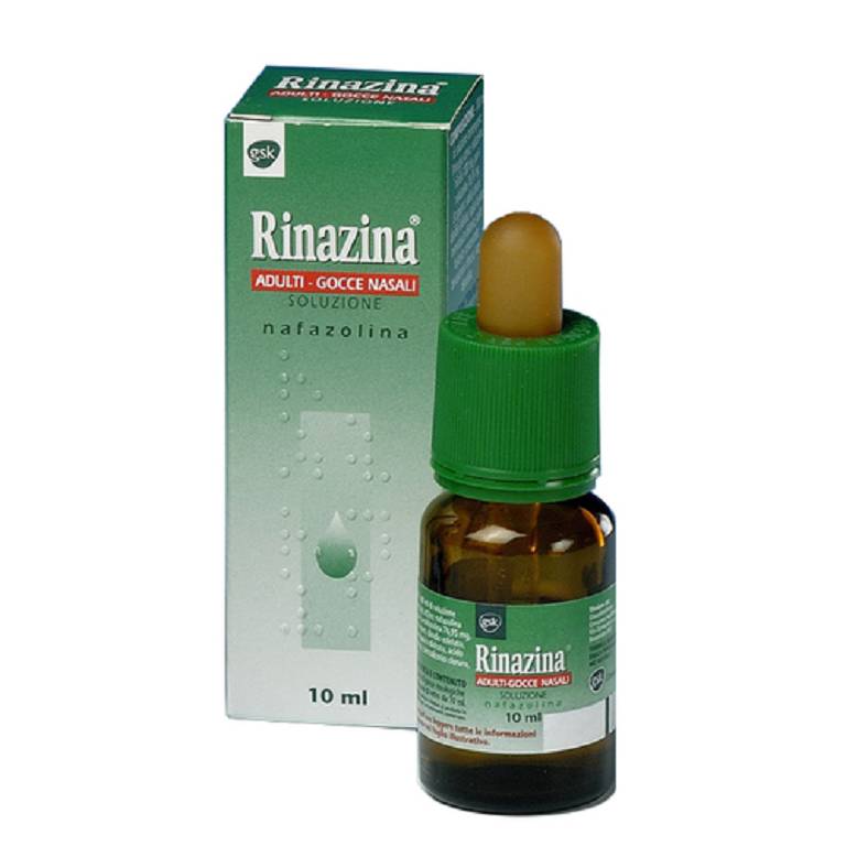 Rinazina adulti gocce nasali 10ml 10mg 0,1%