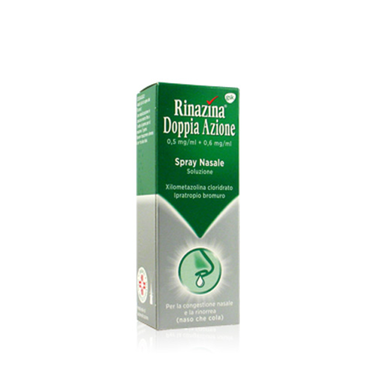 Rinazina doppia azione spray nasale 10ml 5mg+6mg