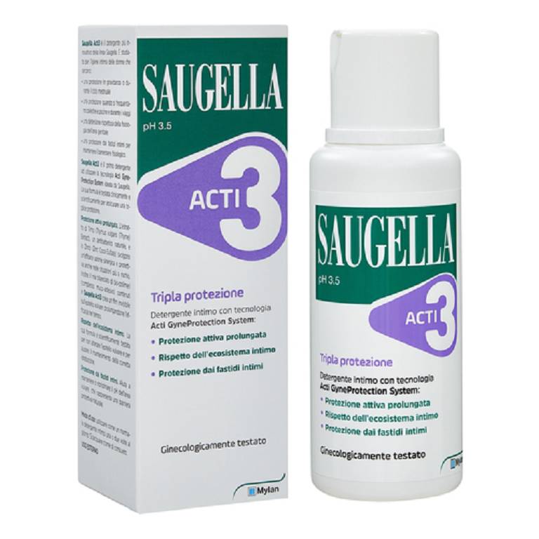 Saugella acti3 detergente intimo 250ml