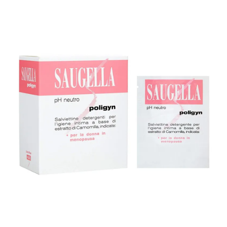 Saugella poligyn ph neutro 10 salviettine