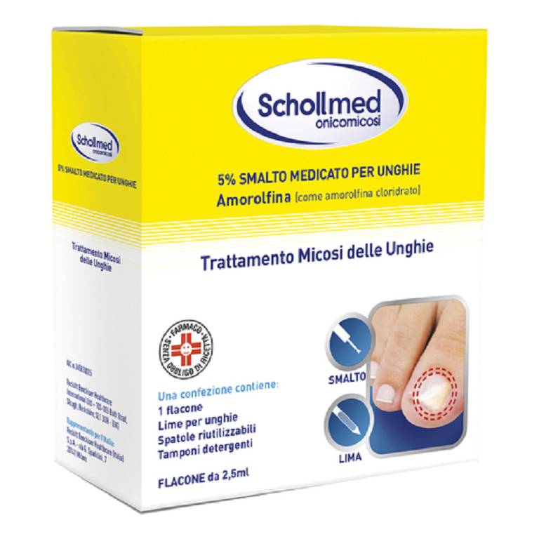 Schollmed onicomicosi 2,5ml 5%