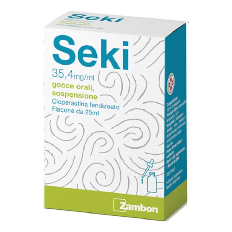 Seki gocce orali 25ml sedativo 35,4mg/ml