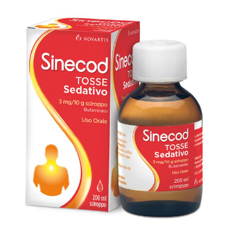 Sinecod tosse sedativo 200ml 3mg/10g