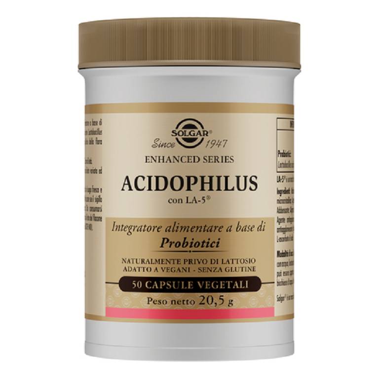 Solgar acidophilus 50 capsule vegetali