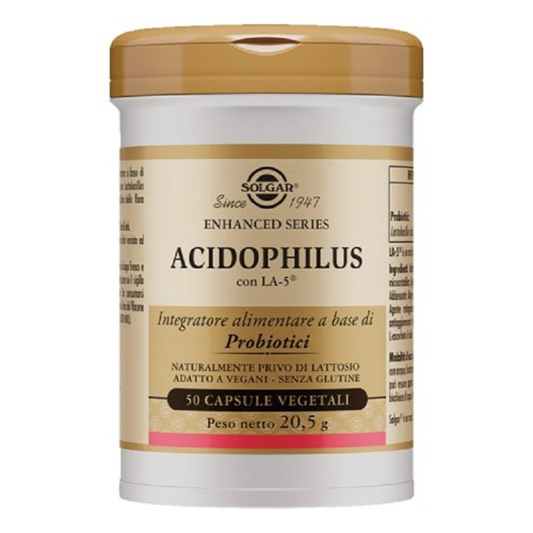 Solgar acidophilus 50 capsule vegetali