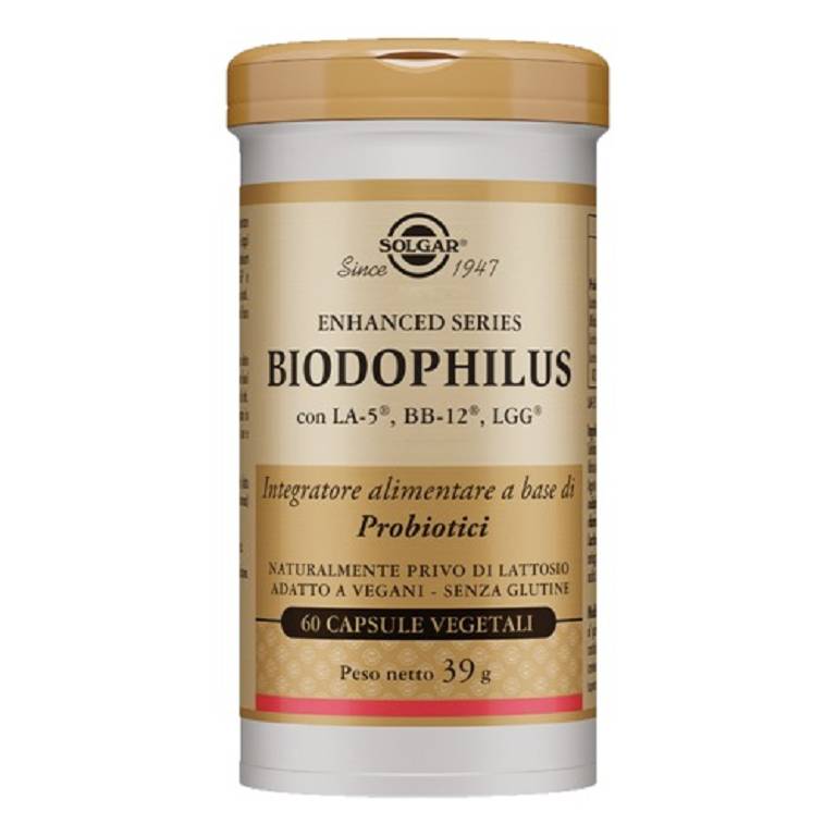 Solgar biodophilus 60 capsule vegetali