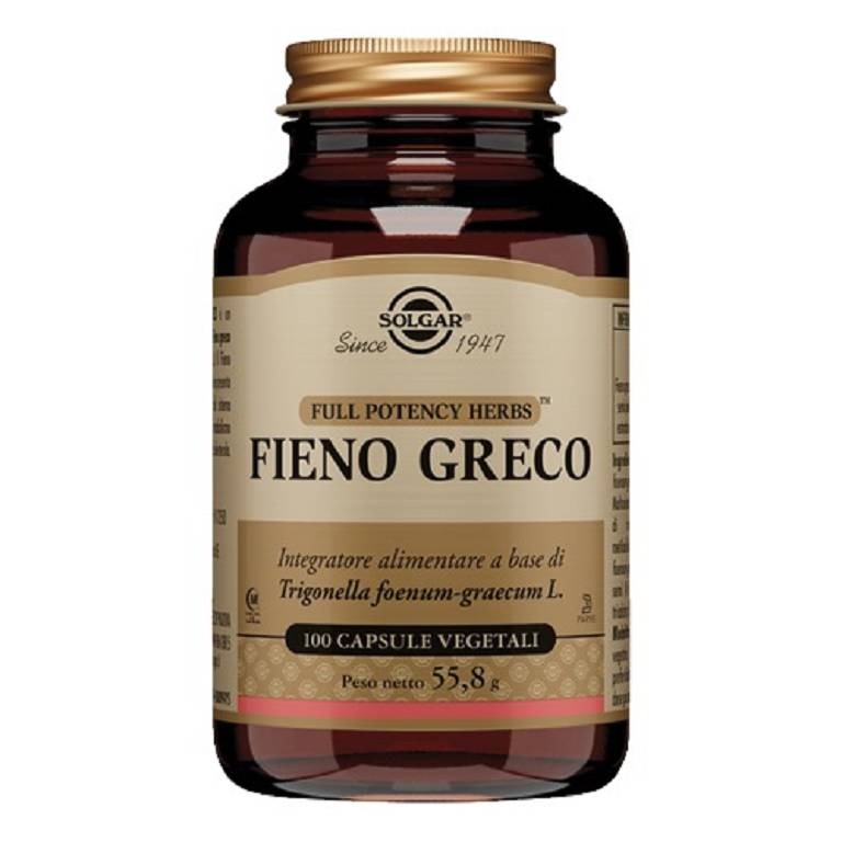 Solgar fieno greco 100 capsule