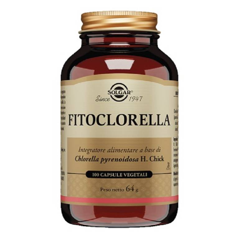 Solgar fitoclorella 100 capsule