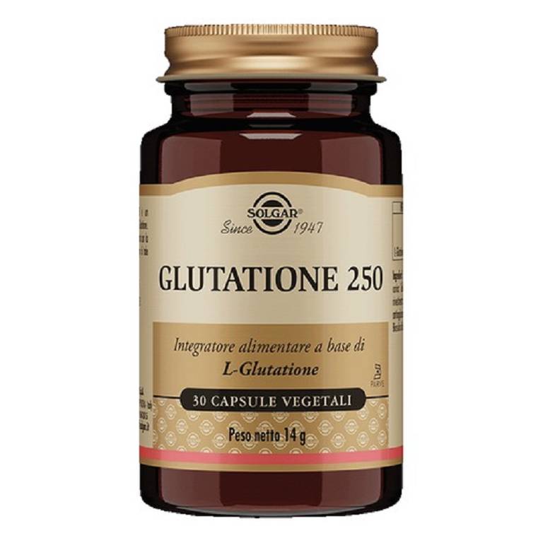 Solgar glutatione 250 30 capsule vegetali
