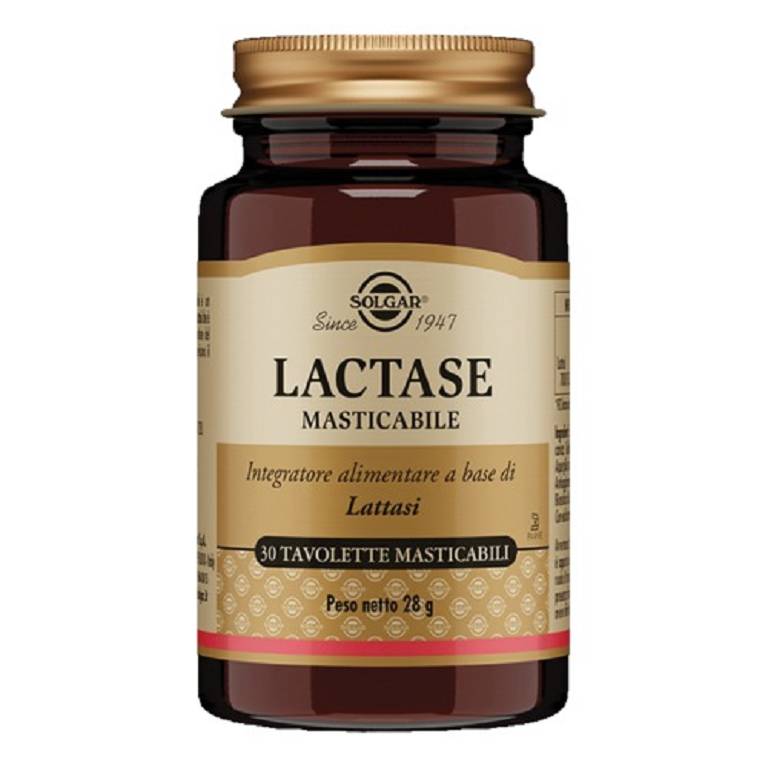Solgar Lactase 30 tavolette masticabili