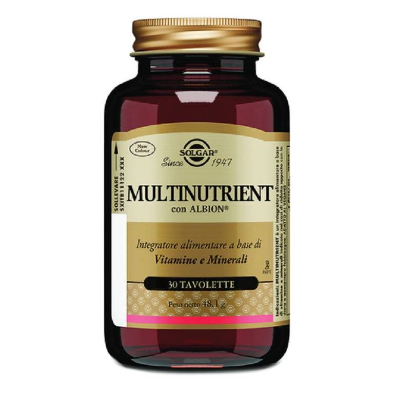 Solgar Multinutrient 30 tavolette
