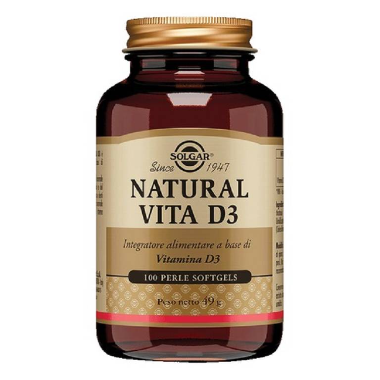 Solgar Natural vita D3 100 perle