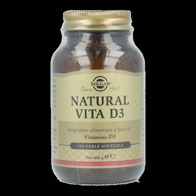 Solgar Natural vita D3 1000 100 perle