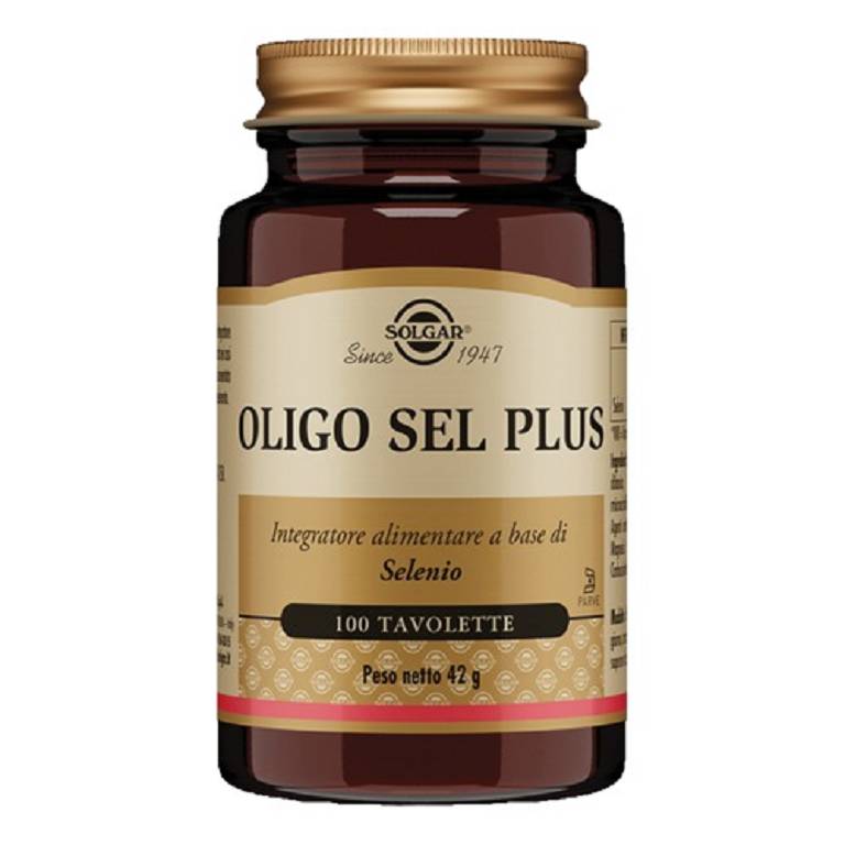 Solgar Oligo sel plus 100 tavolette