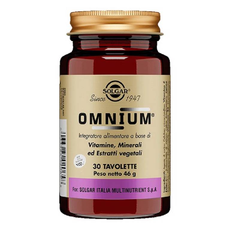 Omnium 60 tavolette solgar