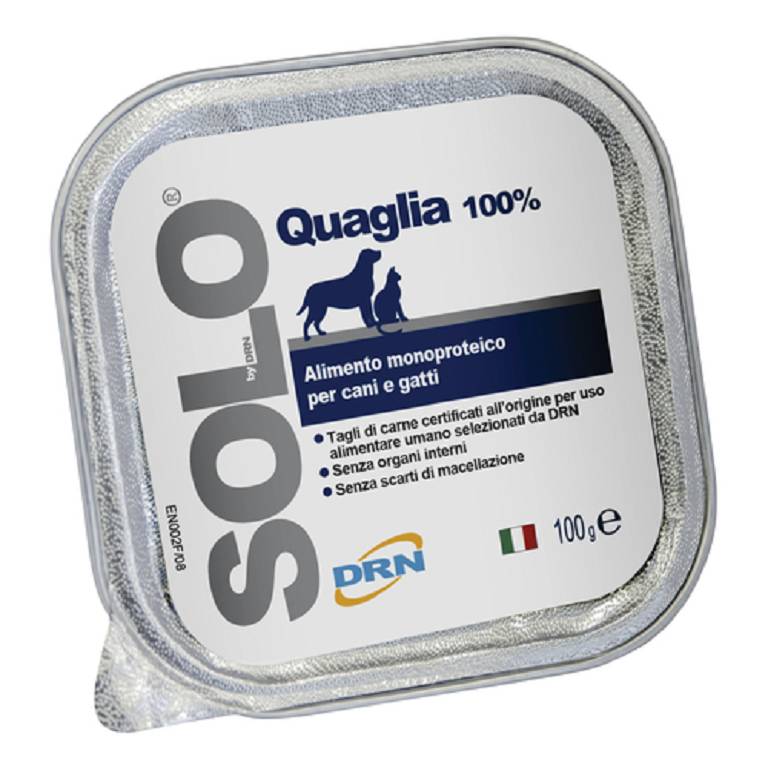 SOLO QUAGLIA CANI/GATTI 100G