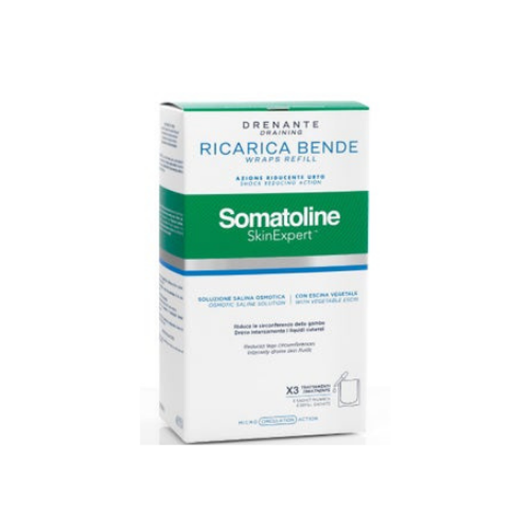 Somatoline bende drenanti snellenti kit ricarica