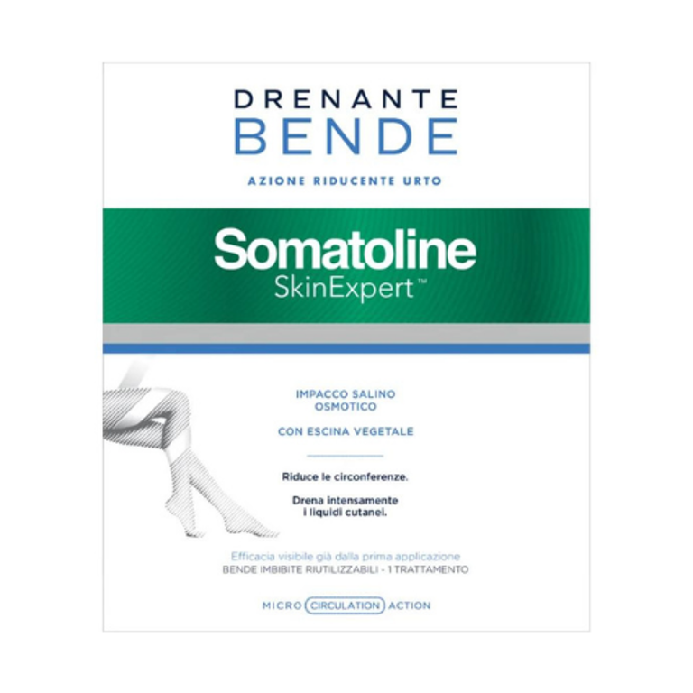 Somatoline bende drenanti snellenti starter kit 