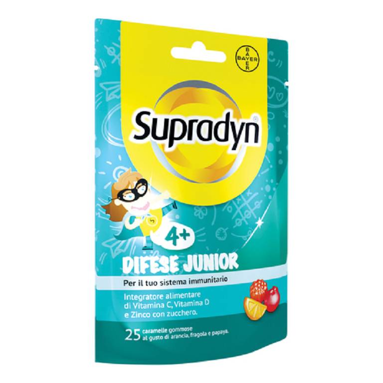 Supradyn difese junior 25 caramelle gommose