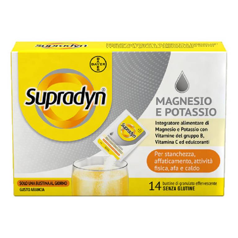 Supradyn magnesio e potassio 14 bustine