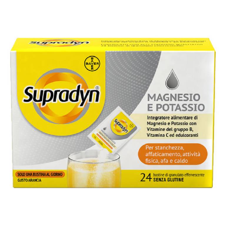 Supradyn magnesio e potassio 24 bustine