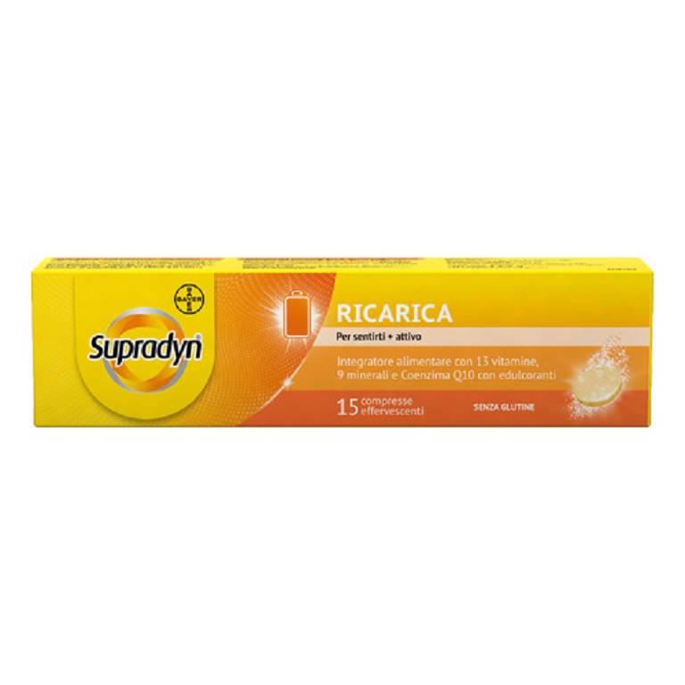 Supradyn ricarica 15 compresse effervescenti