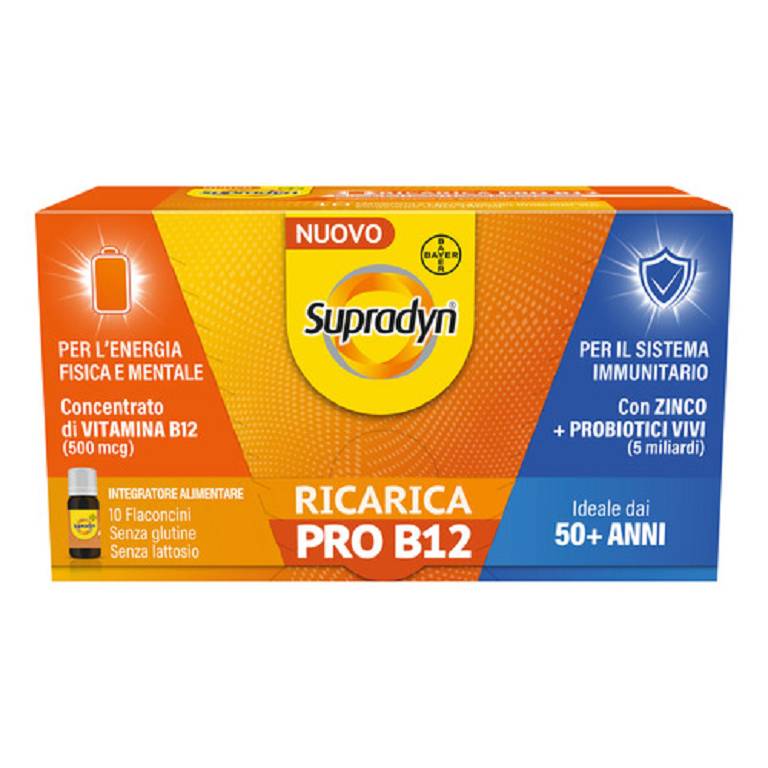 Supradyn Ricarica PRO B12 10 Flaconcini