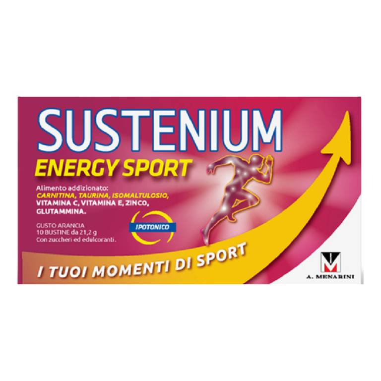 Sustenium energy sport 10 bustine