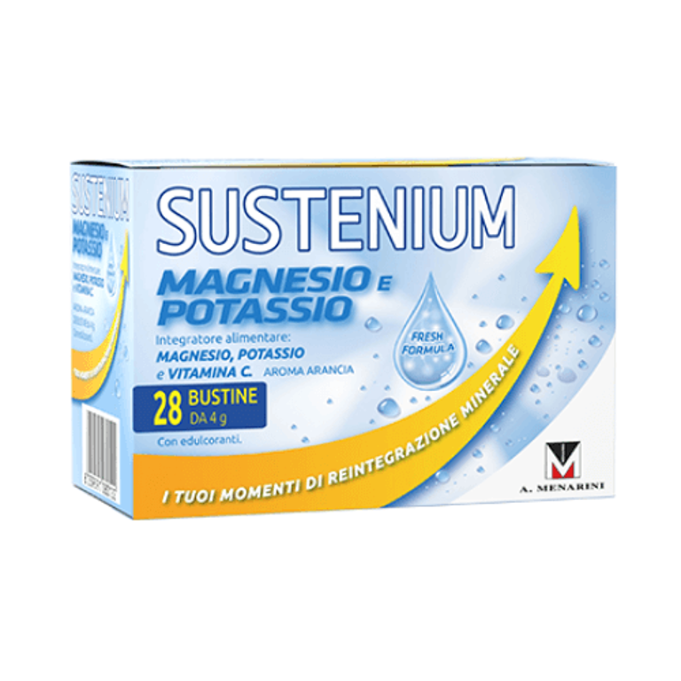 Sustenium magnesio e potassio 28 bustine 
