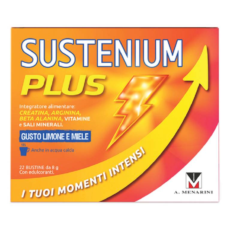 Sustenium plus limone miele 22 bustine