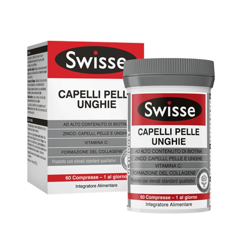 Swisse capelli pelle unghie 60 compresse