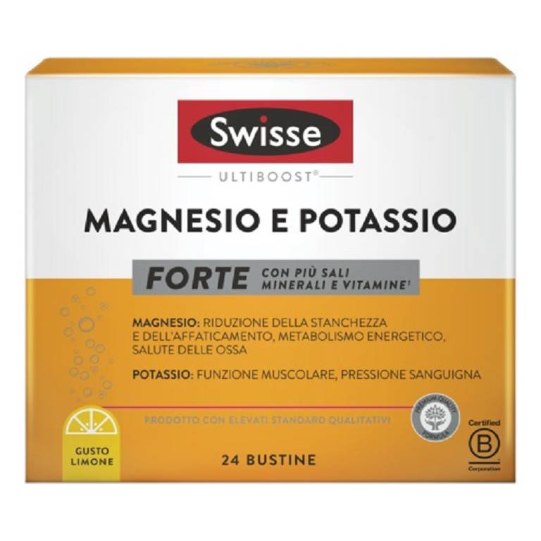 Swisse magnesio potassio forte 24 bustine