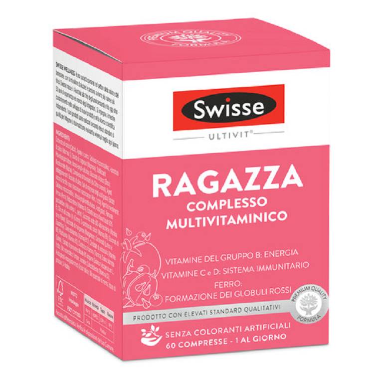 Swisse multivitaminico ragazza 60 compresse