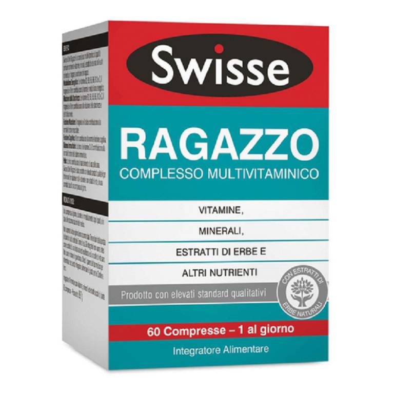 Swisse multivitaminico ragazzo 60 compresse