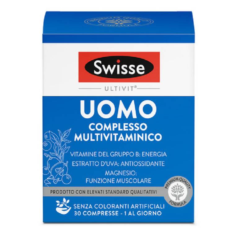 Swisse multivitaminico uomo 30 compresse