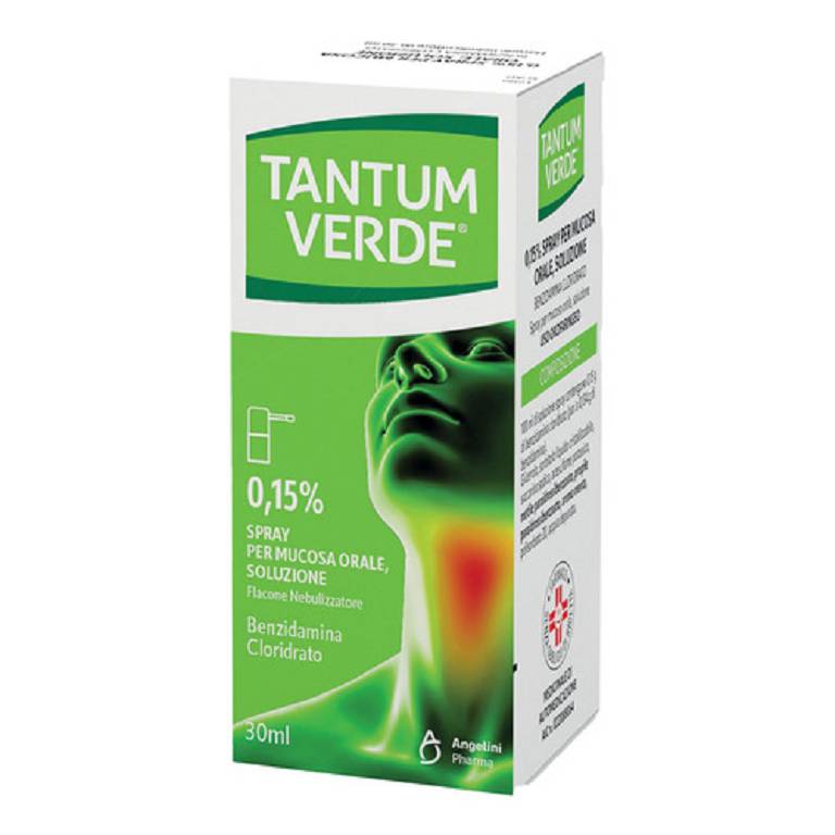 Tantum verde gola da nebulizzare 15ml 0,25%