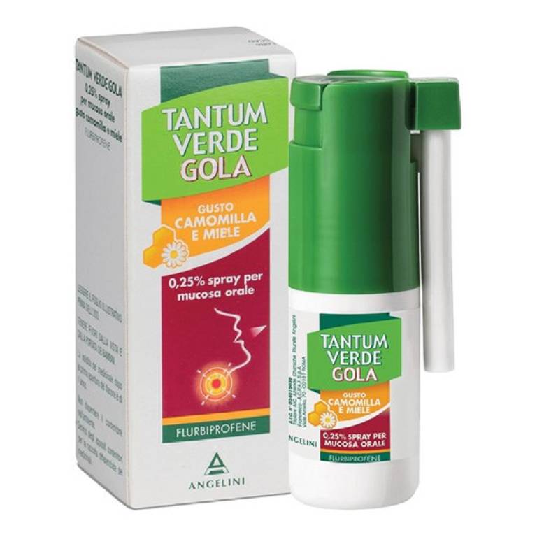Tantum verde gola spray 15ml camomilla miele