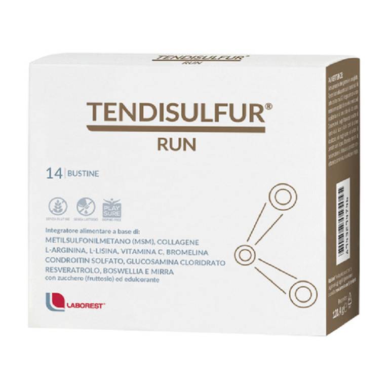 Tendisulfur run 14 bustine 