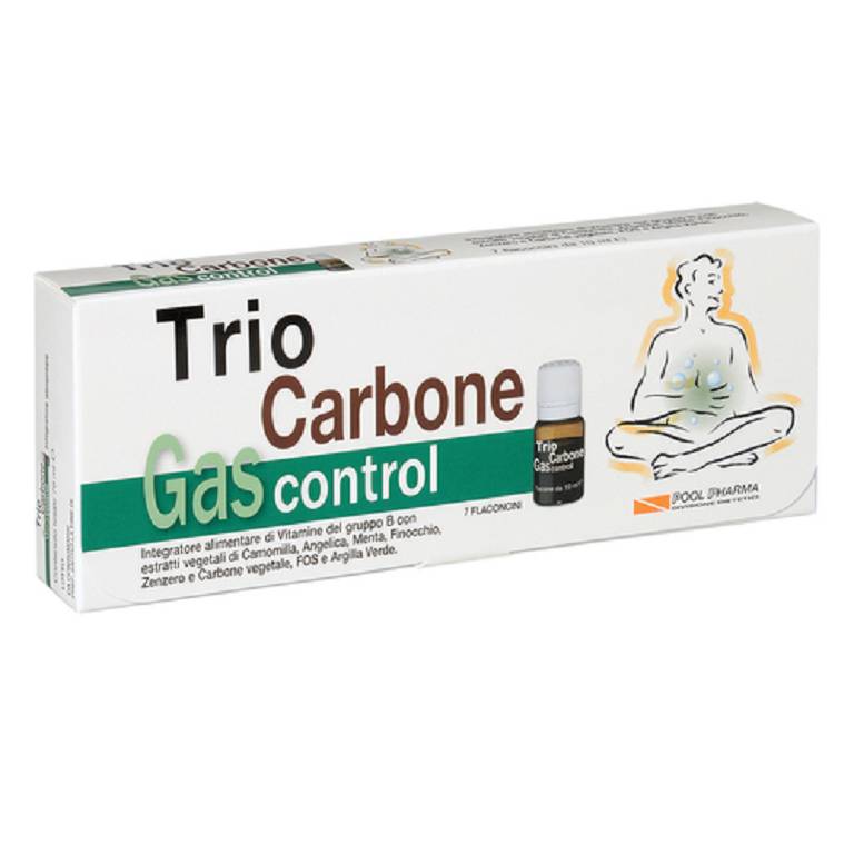 Triocarbone gas control 7 flaconcini 10ml