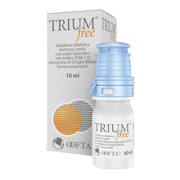 Trium free gocce oculari 10ml