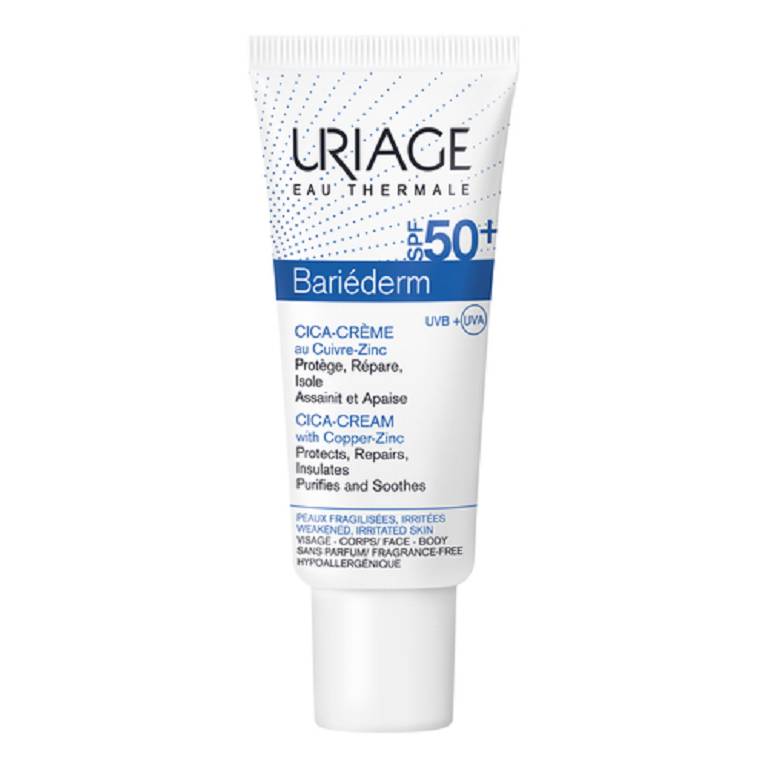Uriage bariderm cica crema SPF50